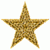 Pics Photos - Animated Gold Star Divider.gif