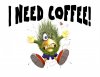 Custom Made T Shirt Need Coffee Funny Stressed Critter ___.jpg